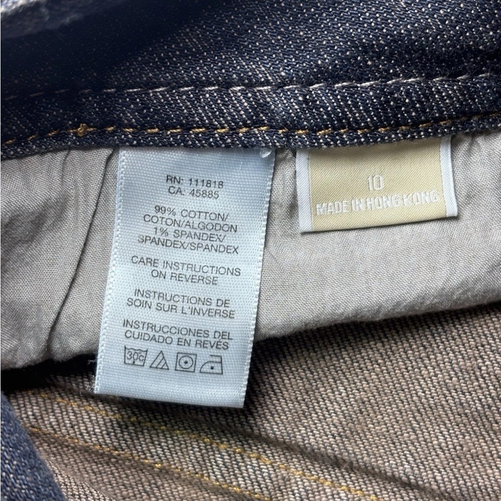 Michael Kors Dark Blue Women’s Jeans Flare Jeans Size 10 - Picture 7 of 7